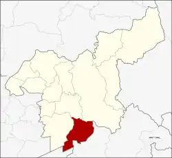 District location in Saraburi province