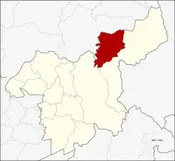 District location in Saraburi province