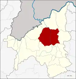 District location in Loei province