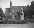 Image 30Head office viewed from Rembrandtplein, 1950 (from AMRO Bank)