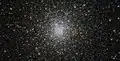 Globular clusters are denser and more spherical than open star clusters.