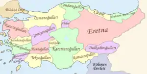 The Eretnids under Eretna