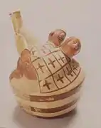 Ceramic depicting anal sex