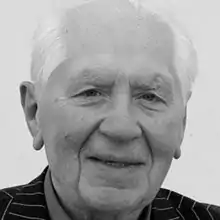 Black and white photo of Anatoli Khorozov.