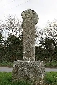 Fig. g3 a Cornish cross on Old Callywith Road, Bodmin