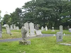 Fig. b18: Carnmenellis churchyard