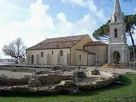 The church in Andernos-les-Bains