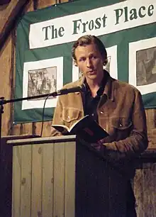 Carlson-Wee Reading at The Frost Place in Franconia, NH in 2015.