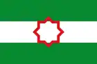 Another nationalist flag using traditional Tartessos 8-point star