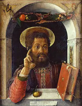 Andrea Mantegna, St Mark, 1448