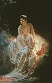 Bather after the bath (1875)