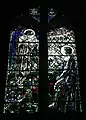 Baptistery stained glass window, Design Archibald John Davies, Bromsgrove Guild