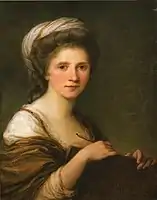 Angelika Kauffmann, self portrait, 1784