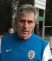 Player and later coach Angelos Anastasiadis