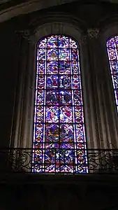 Thomas Becket Window, 13th c. (F-108 left in Choir)