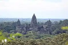 Angkor Wat, the location of many ancient martial arts bas-reliefs.