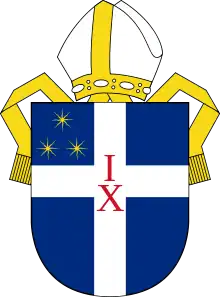 Coat of arms of the Anglican Diocese of Christchurch