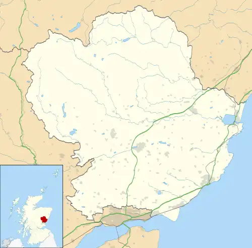 Carnoustie is located in Angus