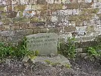 Headstone for a dog, Tatton Park, Cheshire, England