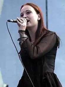 Anita Auglend live in a concert