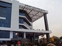 A view of the Anna Centenary Library in Kotturpuram