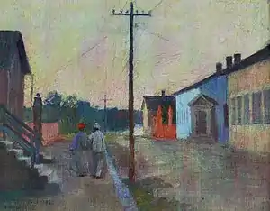 Kyrkogatan, Anna Wengberg, 1893