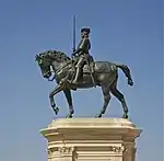 Equestrian statue of Anne de Montmorency in the Château de Chantilly