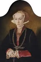An aged Anne of Cleves by Bartholomaeus Bruyn the Elder
