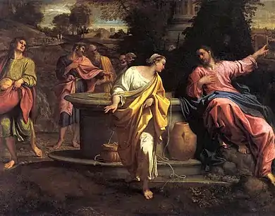 Annibale, Christ and the Samaritan Woman