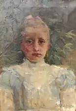 Annie Barrows Shepley, Portrait of Artist's Niece (Rosamund Sargeant)