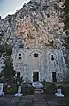 St Peter's Cave Church Facade