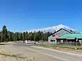 The fire seen from McCloud, California on August 4, 2021.