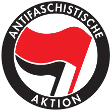 The logo for Antifa