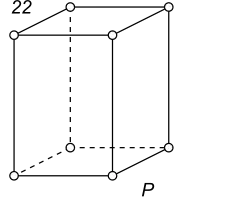 Black-white (antisymmetric) 3D Bravais Lattice number 22 (Tetragonal system)