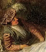 Watteau, detail of The Feast of Love, c. 1716–1718, oil on canvas, Alte Meister Gallery, Dresden