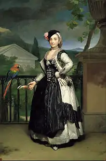 Retrato de la marquesa de Llano, Anton Raphael Mengs (1770)
