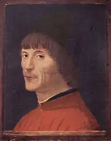 Antonello da Messina, portrait of a man.