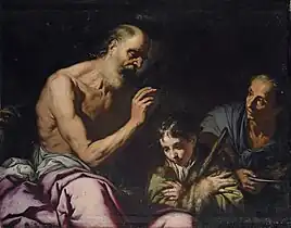 Isaac blesses Jacob