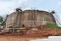 Sandahiru Seya under construction in 2018