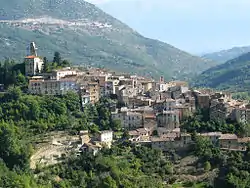 View of Anversa degli Abruzzi