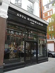 Anya Hindmarch store, Sloane Street, London, 2022