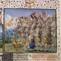 Figured Apocalypse of the Dukes of Savoy – Escorial E Vit.5 – Fall of Babylon, 15h century
