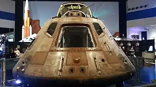 Apollo 11 Command Module at Space Center Houston