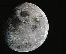 Moon image by Apollo 8 crew, 1968