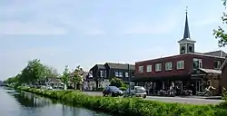 Appelscha along the Opsterlandse Compagnonsvaart
