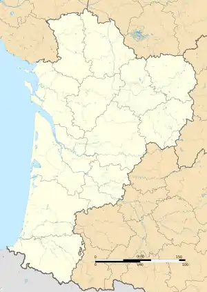 Angresse is located in Nouvelle-Aquitaine