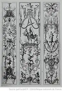 Arabesque designs by Jean Bérain the Elder