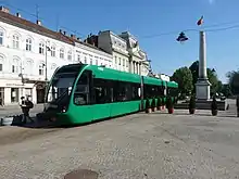 Astra Imperio tram produced for CTP Arad (Astra Vagoane Călători in partnership with Siemens Mobility)
