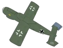 A graphic view of the Arado E.381