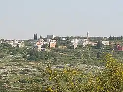 Araqah as seen from the Shahak Industrial Park
